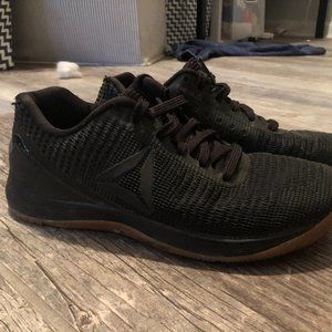 Reebok Nano 7 Black and gum womens 7